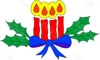Christmas candles