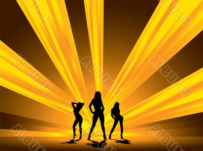 blinding dancers
