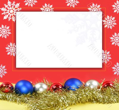 New year`s complimentary form