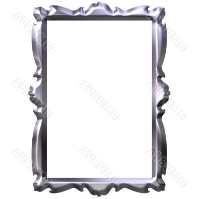 3D Silver Frame