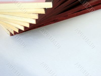 diagonal book spines