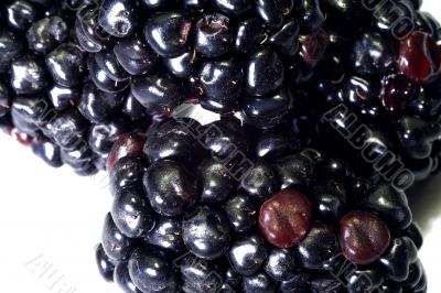 Macro close-up of blackberry 1