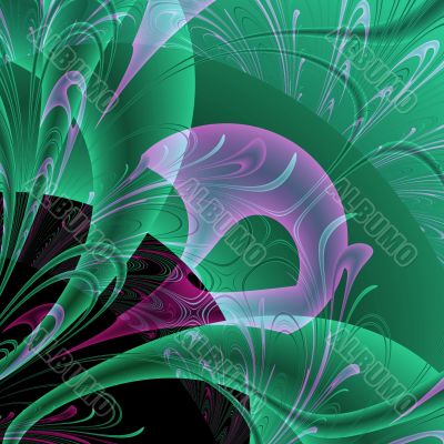 an abstract background