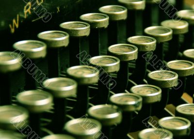 Very old typewriter