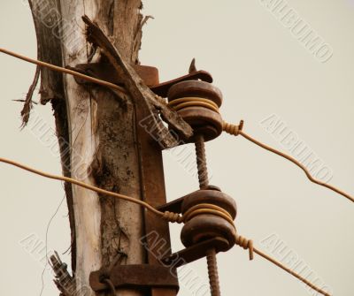 Electric power pole