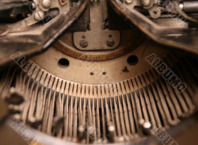 Very old typewriter