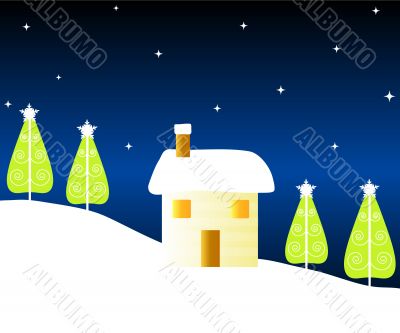 Winter scene