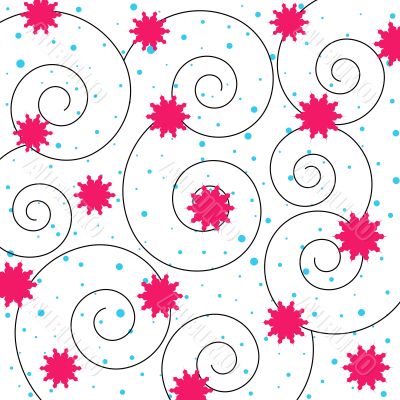 Flowers and spirals
