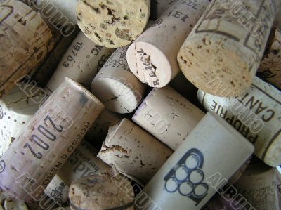 Cork texture