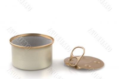 empty tin