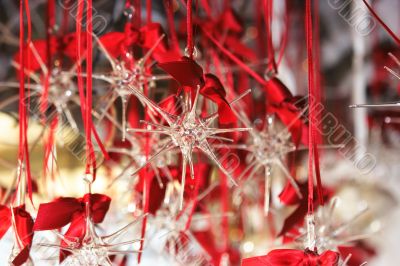 Christmas-tree decoration stars