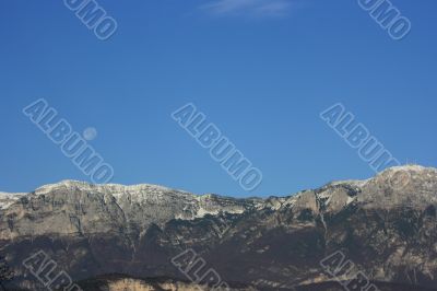 Mountain&moon