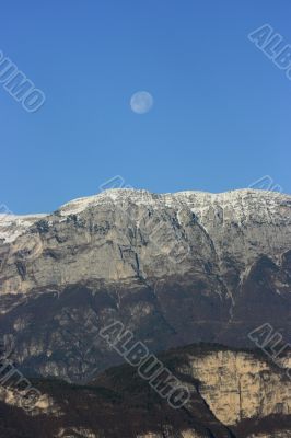 Mountain&moon
