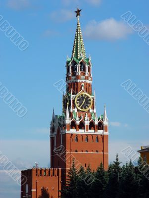 Spasskaya Tower of Moscow Kremlin