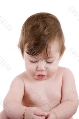 Whistling baby