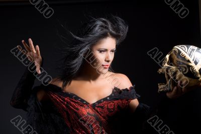 Beautiful sorcerer