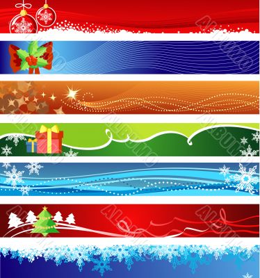 Christmas banners  with space for your text