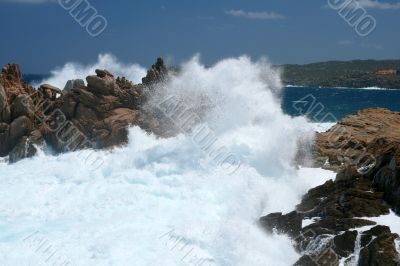 Heavy sea
