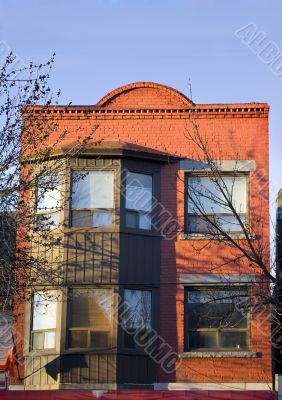 sunset in the town 10