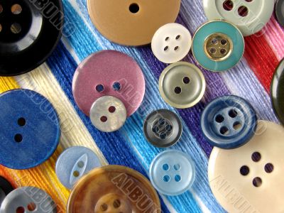 colorful buttons