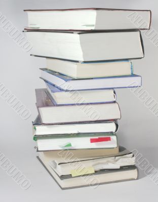 pile of books