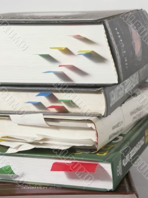 pile of books