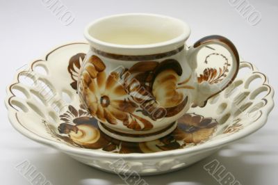 Teapot and bowl