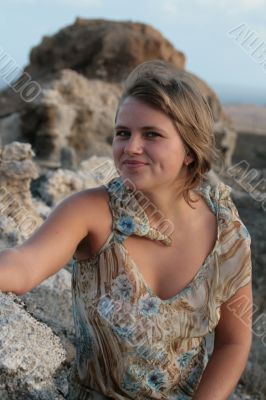  a nice portrait of young woman