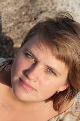  a nice portrait of young woman