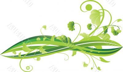 Abstract floral background