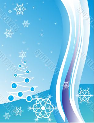 Abstracr Ghristmas background