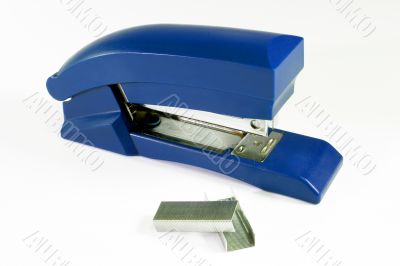 Blue Stapler