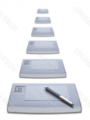 Many graphic tablets
