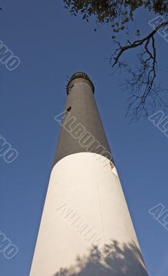Black and White Lighthouse
