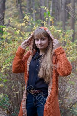 orange in autumn