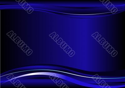 Blue backdrop