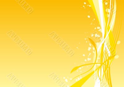 Yellow background