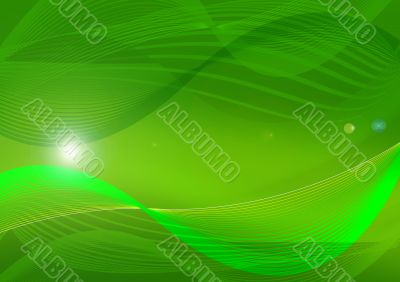 Green background
