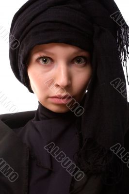 glance of woman