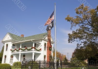 American Christmas House