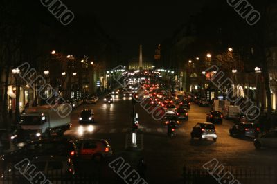 night Paris