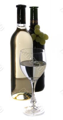 bottles of  wine