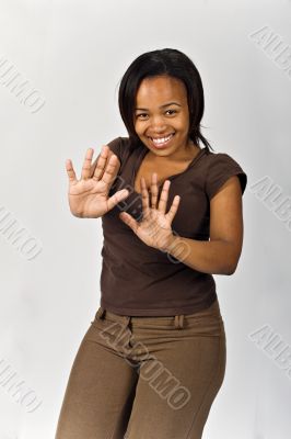 African girl
