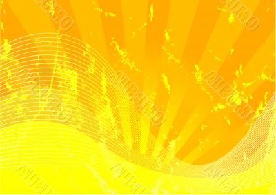 Yellow grunge