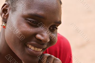 Portrait African woman