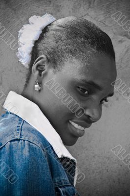Portrait African woman