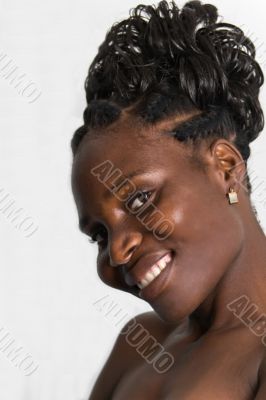 Portrait African woman