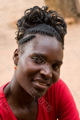 Portrait African woman