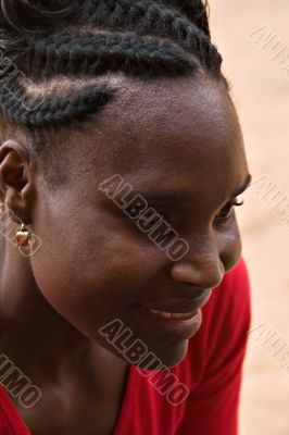Portrait African woman
