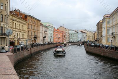 The center of St.-Petersburg